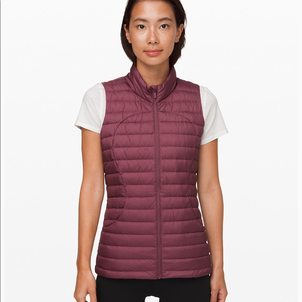 Lululemon Waterproof Pack it Down Vest